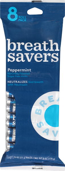 Breathsavers Peppermint 8 75 Oz Rolls Hy Vee Aisles Online Grocery Shopping