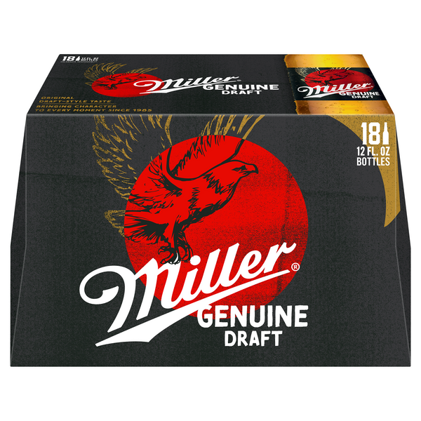 Miller Genuine Draft Beer 18 Pack | Hy-Vee Aisles Online Grocery
