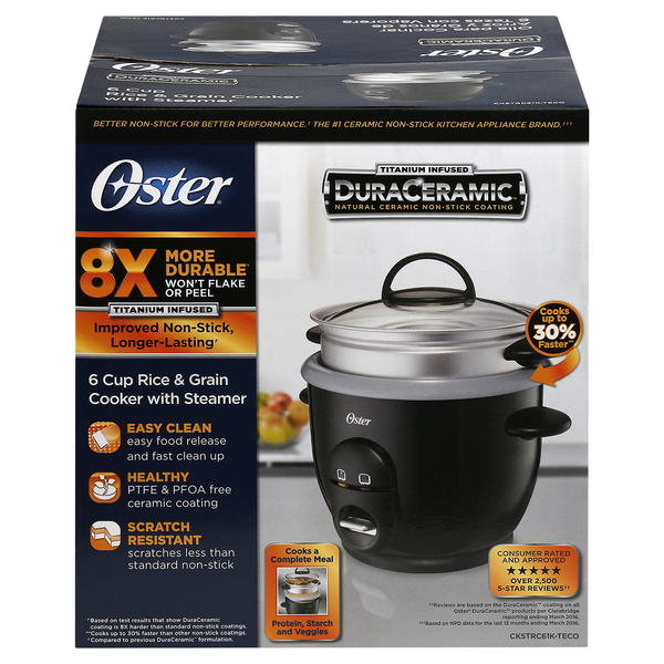 12 Amazing Oster Duraceramic 6 Cup Rice Cooker For 2023