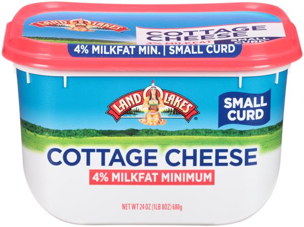 Land O Lakes 4 Milkfat Minimum Small Curd Cottage Cheese Hy Vee