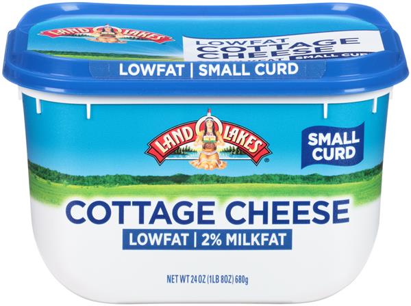 Land O Lakes 2 Milkfat Small Curd Cottage Cheese Hy Vee Aisles