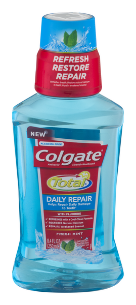 colgate daily repair mouthwash