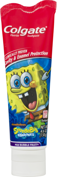 colgate spongebob toothpaste