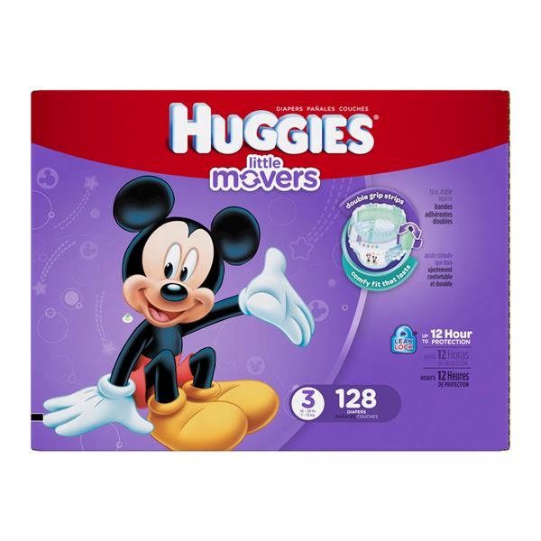 Huggies Little Movers Size 3 Diapers HyVee Aisles Online Grocery Shopping