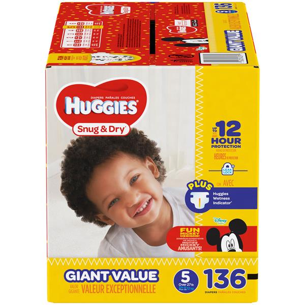 Huggies Snug & Dry Size 5 Diapers HyVee Aisles Online Grocery Shopping