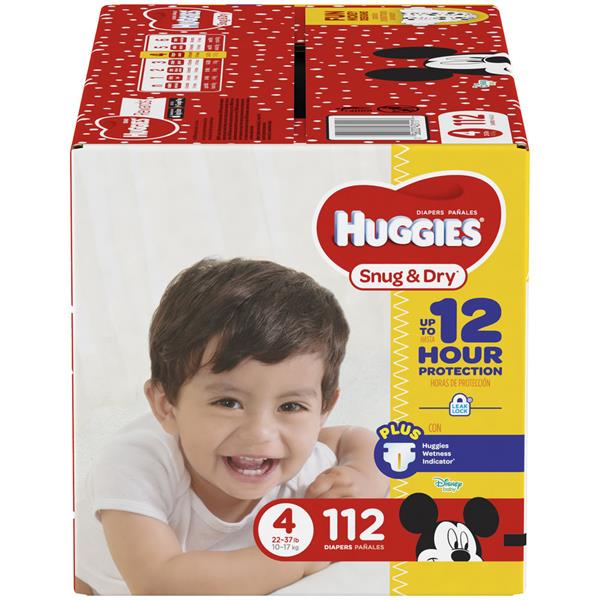 Huggies Snug And Dry Size 4 Diapers Hy Vee Aisles Online Grocery Shopping 7608