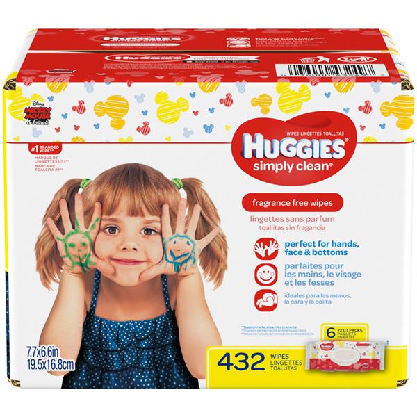 huggies wipes 6 pack