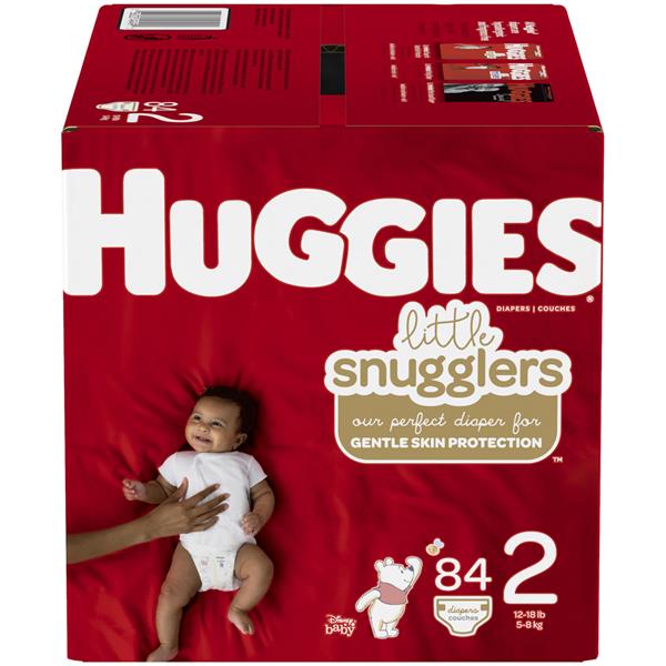 box of huggies size 2