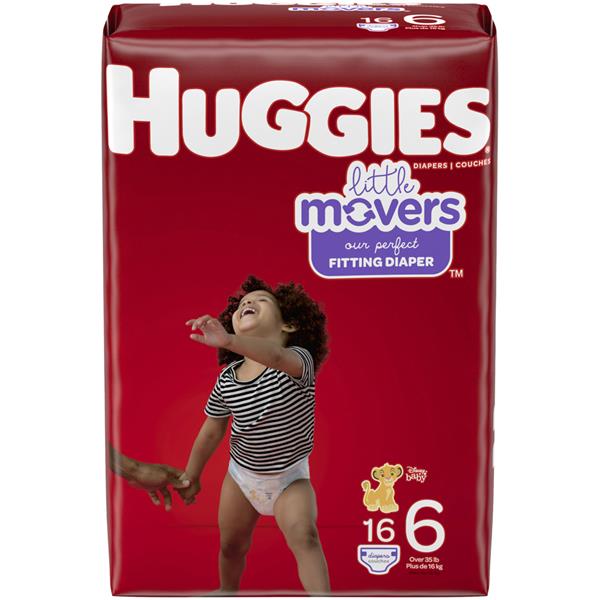 huggies slip on size 6