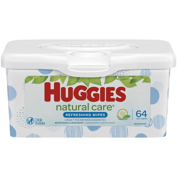 huggies cucumber and green tea baby wipes