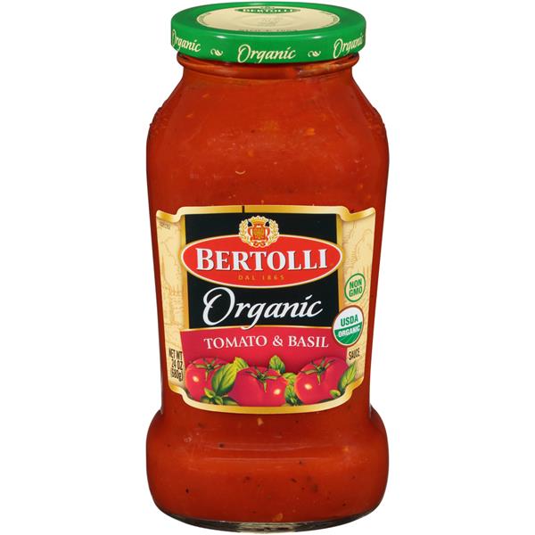Bertolli Organic Tomato & Basil Pasta Sauce HyVee Aisles Online
