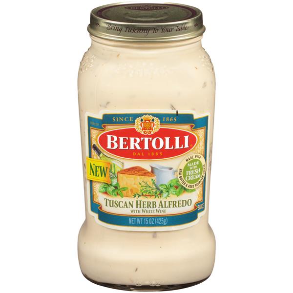 Bertolli Tuscan Herb Alfredo With White Wine Sauce Hy Vee Aisles Online Grocery Shopping