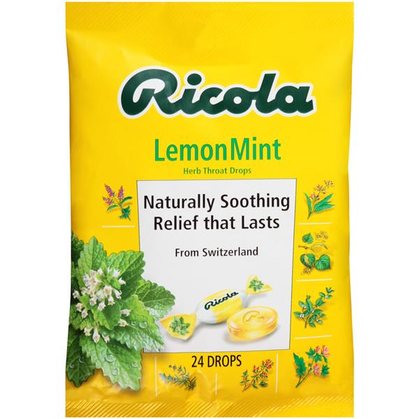 Ricola Lemon Mint Herb Throat Drops | Hy-Vee Aisles Online ...