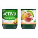 Dannon Activia Peach Lowfat Yogurt 4-4 Oz