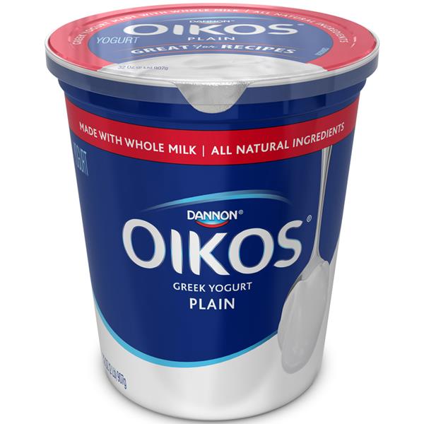 Dannon Oikos Traditional Plain Greek Yogurt HyVee Aisles Online