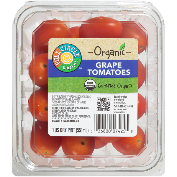 Organic Red Seedless Grapes  Hy-Vee Aisles Online Grocery Shopping