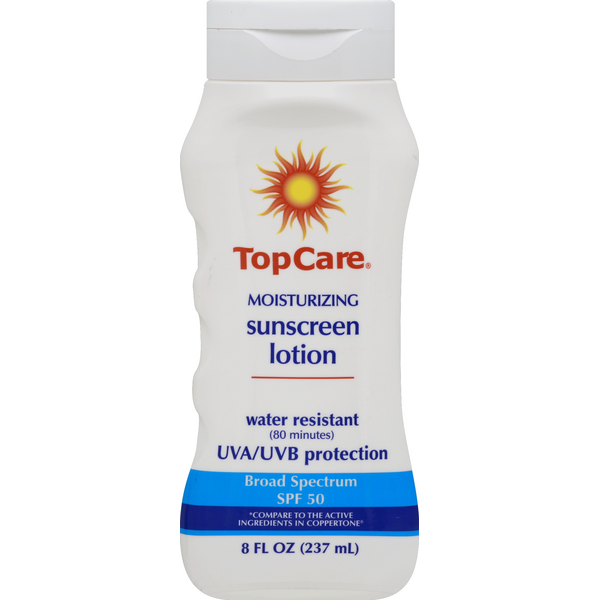 top care sunscreen lotion