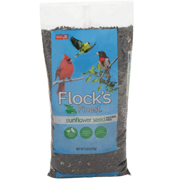 Flocks Finest Sunflower Seed Wild Bird Food | Hy-Vee Aisles Online Grocery  Shopping