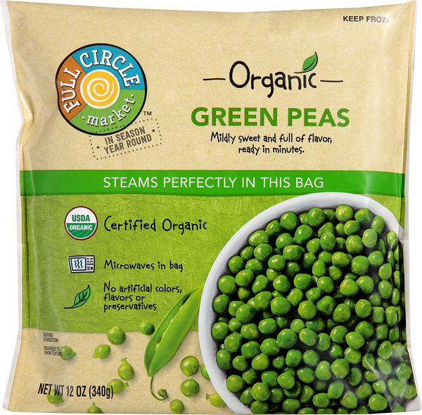 Full Circle Organic Steam in Bag Green Peas HyVee Aisles Online