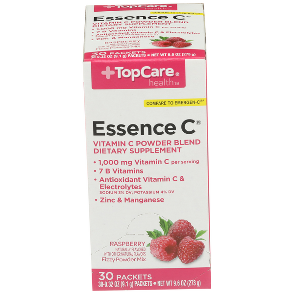TopCare Essence C Vitamin Supplement Raspberry