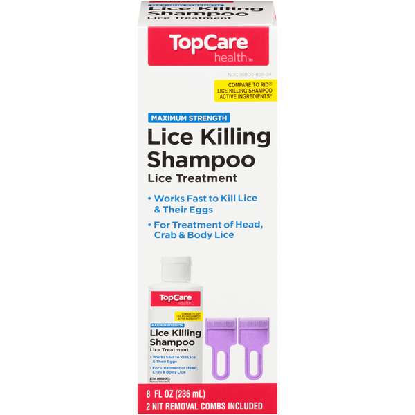 TopCare Lice Killing Shampoo HyVee Aisles Online Grocery Shopping