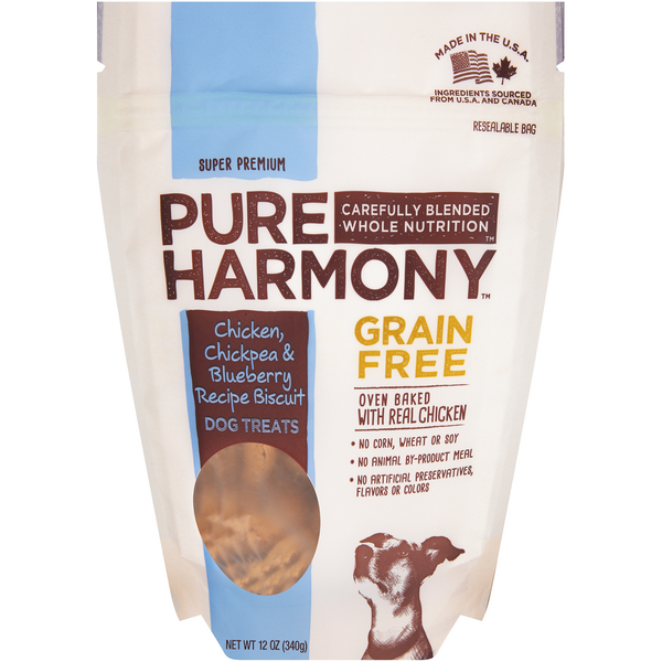 Pure Harmony Grain Free Chicken, Chickpea & Blueberry Dog Biscuit | Hy-Vee Aisles Online Grocery ...