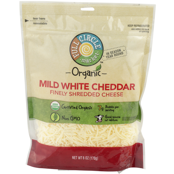 H-E-B Artisan White Cheddar Shredded Cheese