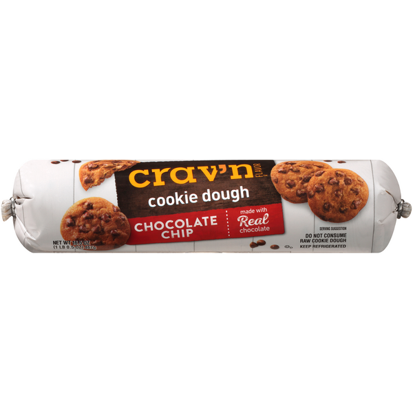 Crav'N Flavor Chocolate Chip Cookie Dough | Hy-Vee Aisles Online ...