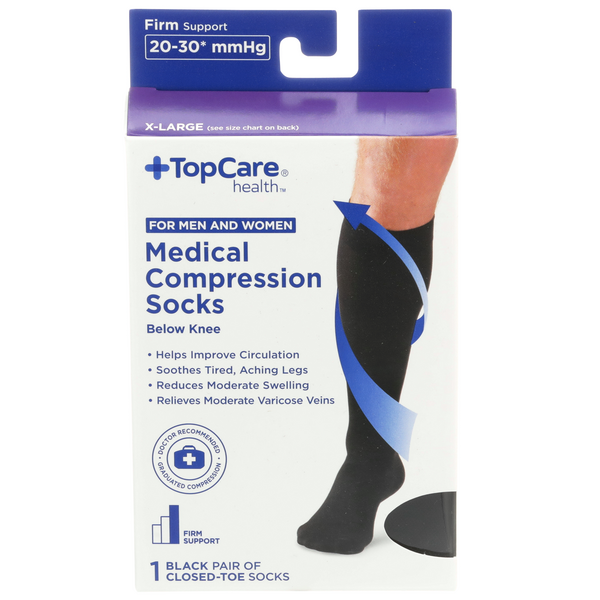 TopCare Health Men and Women Medical Compression Socks