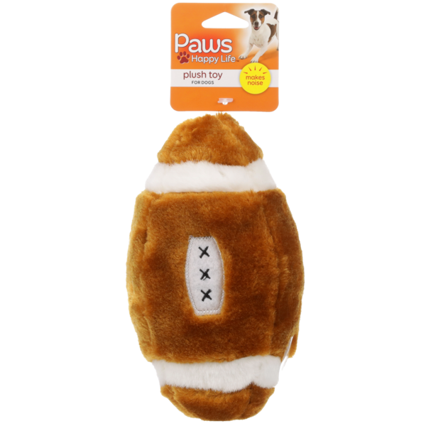 Giocattolo Per Cani A Forma Di Pallone Da Calcio In Peluche Con Squeaker - Ethical Pet - 5
