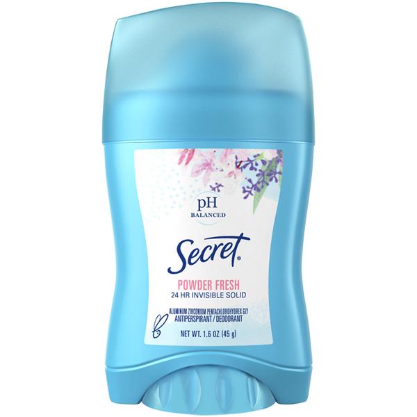 Secret Invisible Solid Antiperspirant & Deodorant Ph Balanced Powder Fresh Scent HyVee Aisles