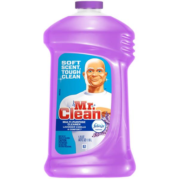 Mr Clean Liquid All Purpose Cleaner with Febreze Lavender Vanilla and