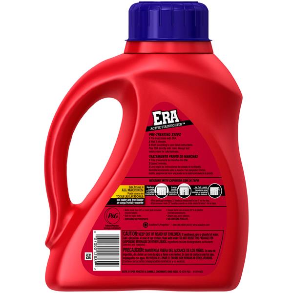 Era 2x Cleaning Power Active Stainfighter Liquid Laundry Detergent 32