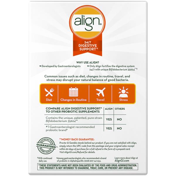 Align Probiotic Supplement Capsules HyVee Aisles Online Grocery Shopping