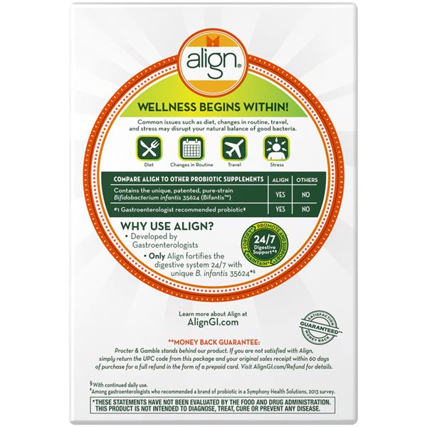 Align Probiotic Supplement Capsules HyVee Aisles Online Grocery Shopping