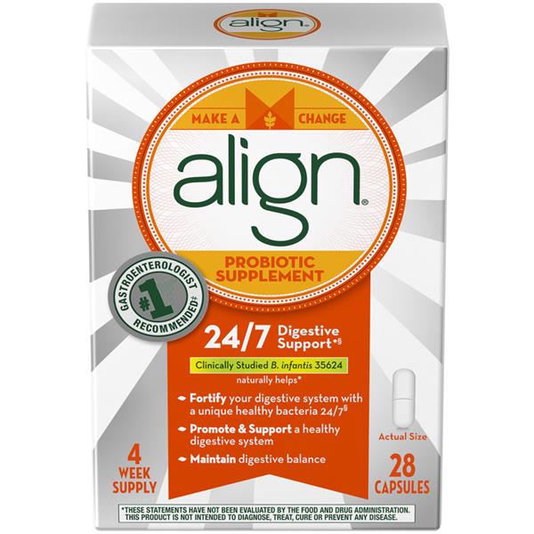 Align Probiotic Supplement Capsules HyVee Aisles Online Grocery Shopping