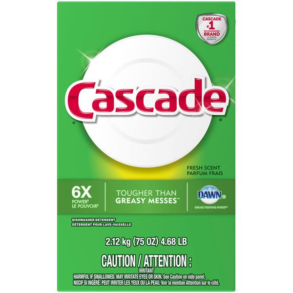 Cascade Powder Dishwasher Detergent Fresh Scent HyVee Aisles Online Grocery Shopping