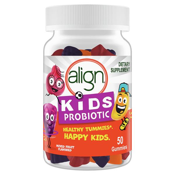 Align Kids Probiotic Gummies in Natural Fruit Flavors HyVee Aisles