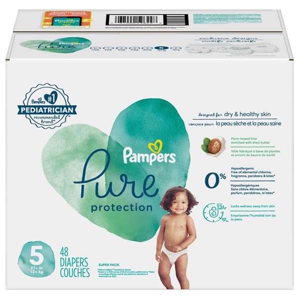 pampers pure 5