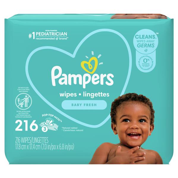 Pampers Complete Clean Baby Fresh Scent Baby Wipes HyVee Aisles