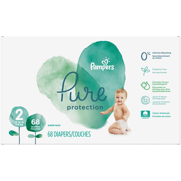 pampers pure cotton