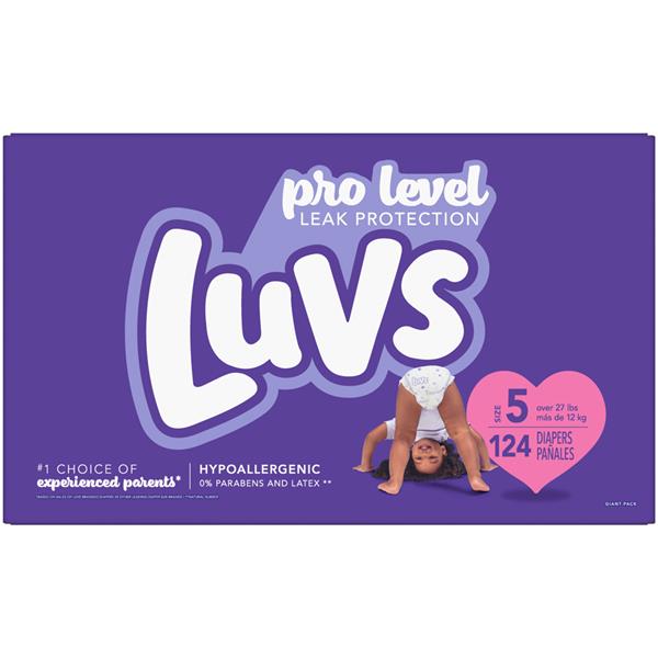 luvs diapers size 5