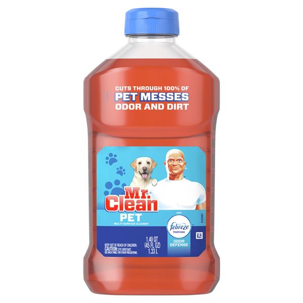 Mr. Clean Pet MultiSurface Cleaner with Febreze, Odor Defense HyVee