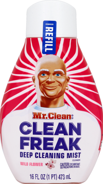 Mr. Clean, Clean Freak Deep Cleaning Mist Multi-Surface Spray, Wild Flower  Scent Refill