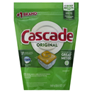 Cascade ActionPacs, Dishwasher Detergent, Lemon Scent, 37Ct