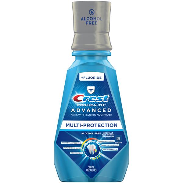 Crest ProHealth Advanced Fresh Mint Mouthwash with Extra Deep Clean