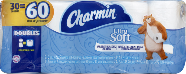 Use Less CA  New Charmin® Ultra Soft :30 