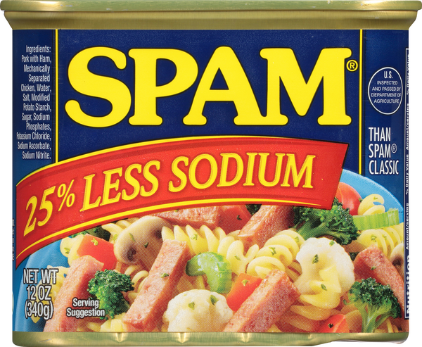 SPAM® 25% Less Sodium 7 oz