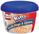 HORMEL KID'S KITCHEN  Microwave Cup Noodle Rings & Chicken 7.5 OZ CUP