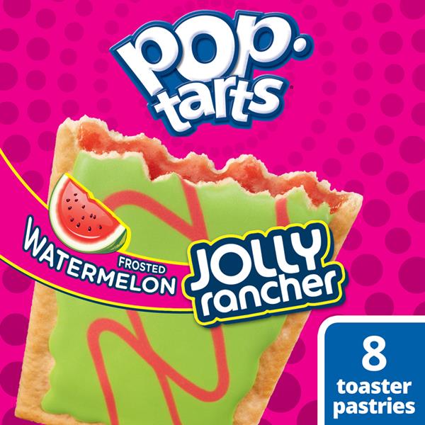 Kellogg's PopTarts Jolly Rancher Frosted Watermelon Toaster Pastries 8Ct HyVee Aisles Online